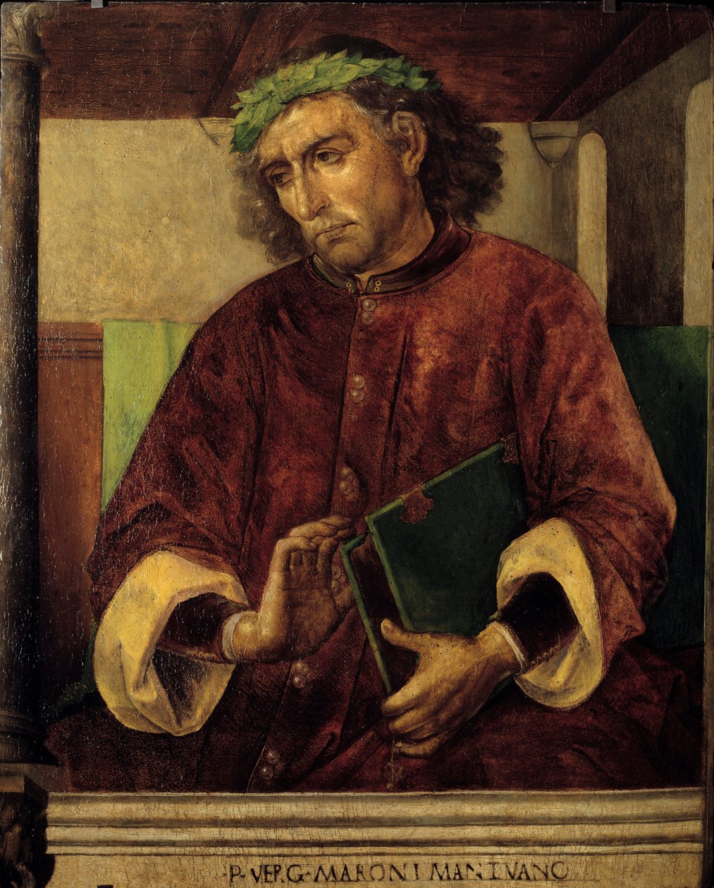 Ritratto di Virgilio, guida di Dante nel viaggio attraverso l’Inferno