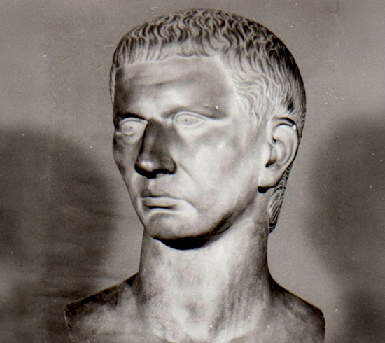 Busto romano attribuito a Gaio Cassio Longino, uno dei congiurati contro Giulio Cesare